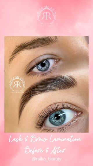 Lash & brow lamination 🤍 BEFORE & AFTER by @raiko_beauty with @mylaminationswitzerland best products 

#browliftlausanne #lashliftlausanne #raikobeauty