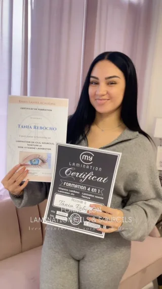 Une nouvelle Lami Maker ! 
Bravo Tania pour ta réussite! 

#lashmaker #lamimaker #rehaussementdecilslausanne #formationrehaussementdecils #formationbrowliftlausanne