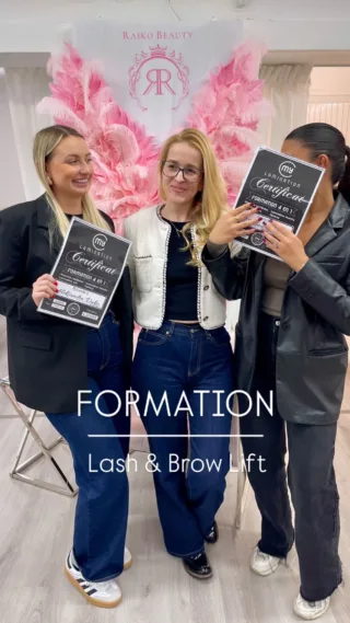 LA FORMATION MYLAMINATION EN REHAUSSEMENT DE CILS, teinture et LashBotox.

La Formation en rehaussement de cils et LashBotox MyLamination est donné par la formatrice diplômée MyLamination en Suisse 🇨🇭 à Raiko Lashes Académie située à l’avenue de France 36, 1004 Lausanne.

La formation contient 4 modules ✔️
 1. Vitamine LashBotox
 2. Lamination et rehaussement de cils
 3. Lamination de sourcils BONUS CADEAU 🎁 
 4. Teinture de cils et sourcils 

- Start KIT LAMINATION CILS est offert pour 10-15 clientes environ;
- Livret de formation le plus complet;
- Durée de la formation - 1 journée ( de 9h30 à 17h) 
- La pratique sur une modèle effectuée par la formatrice- la procédure de Lash lift 
- partie pratique sur votre modèle- la procédure de Lash lift 
- Certificat de formation MyLamination est offert à la fin de la formation 🎓
- Suivi après la formation 

Date de formation - à voir sur le lien 
( de 9h30 à 17h) 

❗️Places limitées❗️

Votre Formatrice My Lamination -  à Lausanne, Suisse , souhaite vous transmettre le savoir faire du rehaussement des cils nouvelle génération.
-  SAME LIKE NOBODY -

#cilslausanne #raikobeauty #browliftlausanne #lashliftlausanne