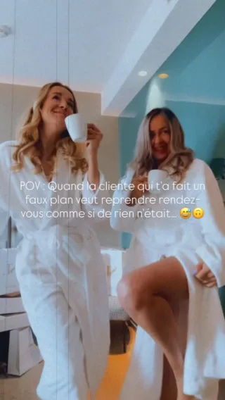 POV : Quand la cliente qui t’a fait un faux plan veut reprendre rendez-vous comme si de rien n’était… 😅🙃