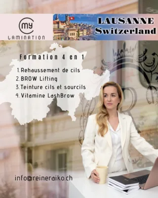 🌟 DEVENIR EXPERTE EN LASH LIFT AVEC MYLAMINATION 🌟

Tu rêves de maîtriser le rehaussement de cils nouvelle génération ?
Découvre la formation officielle MyLamination à Lausanne 🇨🇭, animée par une formatrice certifiée et passionnée !

💎 AU PROGRAMME – 4 modules complets :
	1.	LashBotox & vitamines pour des cils sains
	2.	Rehaussement/Lamination des cils
	3.	BONUS 🎁 Lamination des sourcils
	4.	Teinture cils & sourcils

🎓 Tu repars avec :
✔️ Certificat officiel MyLamination
✔️ Kit de démarrage (10–15 clientes)
✔️ Livret ultra complet
✔️ Pratique sur modèle
✔️ Suivi après formation

📍 Raiko Lashes Académie – Lausanne
🗓️ Date : à découvrir via le lien en bio
🕘 Durée : 1 journée intensive (9h30–17h)

🔥 Attention, places limitées !
Prête à élever ton niveau et à proposer des résultats WAOUH à ta clientèle ?
👉 Clique sur le lien en bio pour découvrir les prochaines dates et réserver ta place dès maintenant !

SAME LIKE NOBODY.
#MyLaminationSuisse #FormationLashLift #RaikoLashesAcadémie #BeautéProfessionnelle #LashArtistSuisse